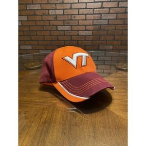 Virginia Tech VT Hokies Headgear Multicolor Adjustable StrapBack Hat 1SFA